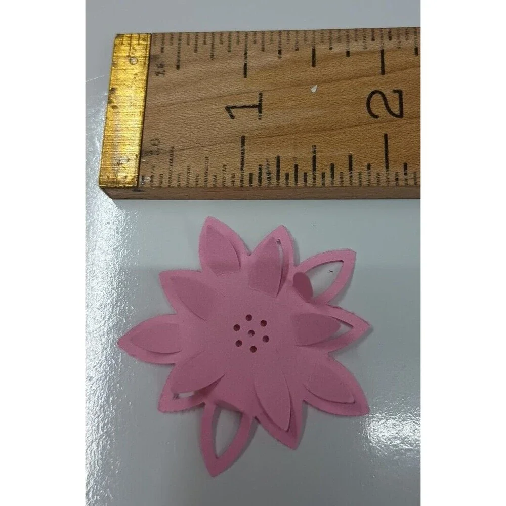 Martha Stewart Punch Pop Up Water Lily Large Intricate Floral